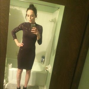 Free People Long sleeve Bodycon Dress